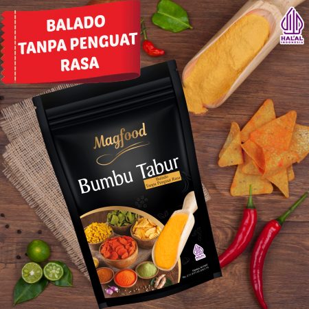 MAGFOOD BUMBU TABUR RASA BALADO TANPA PENGUAT RASA 100 GRAM