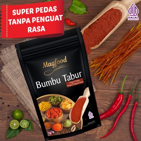 MAGFOOD BUMBU TABUR RASA SUPER PEDAS TANPA PENGUAT RASA 100 GRAM