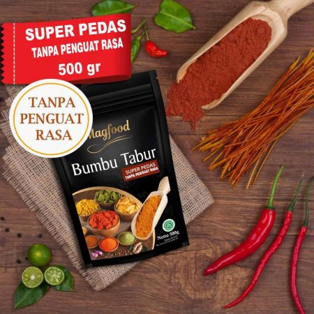 MAGFOOD SEASONING POWDER SUPER SPICE FLAVOR NON MSG 500 GRAM