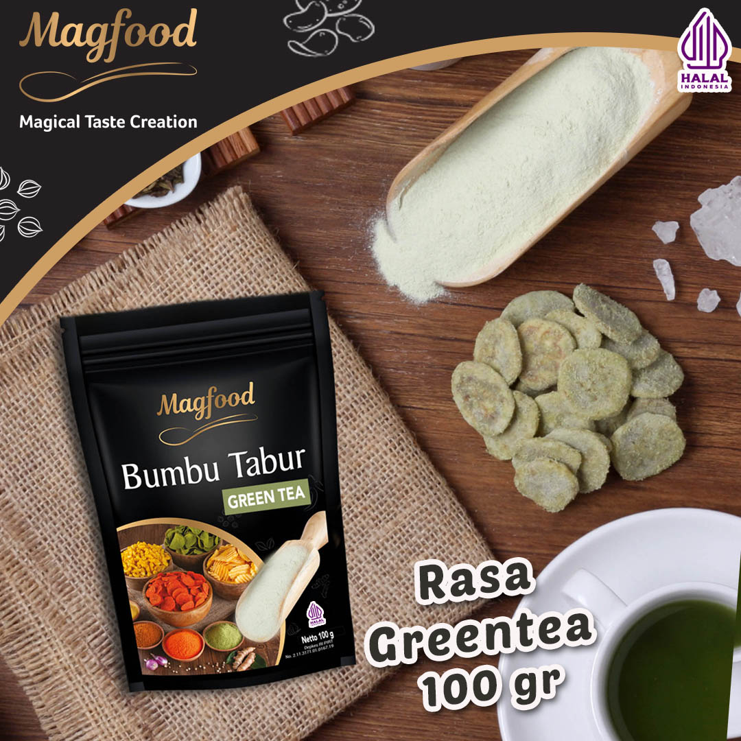 Bumbu tabur magfood greentea 100g