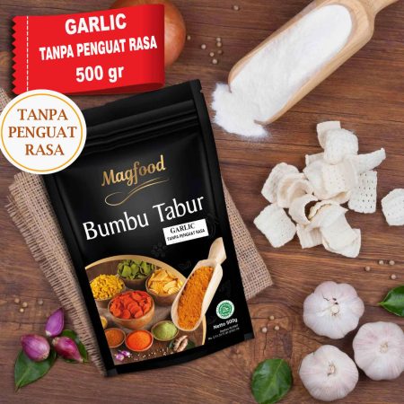 MAGFOOD POWDER GARLIC FLAVOR NON MSG 500 GRAM