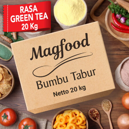 MAGFOOD BUMBU TABUR GREEN TEA 20 KG @ 74.000/KG