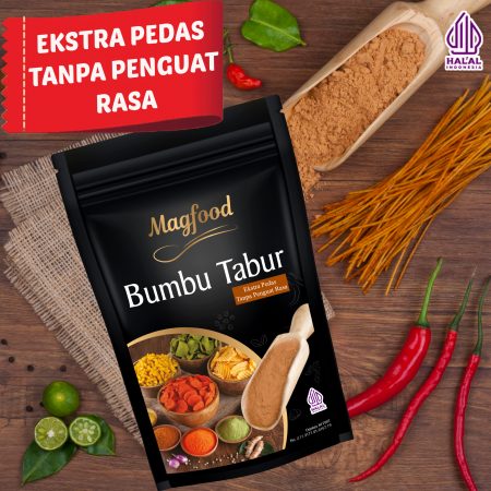 MAGFOOD BUMBU TABUR RASA EXTRA PEDAS TANPA PENGUAT RASA 100 GRAM