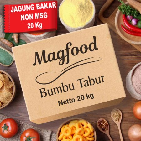 MAGFOOD SEASONING POWDER CORN FLAVOR CORN NON MSG PACKAGING 20 KG @ 74,000/KG
