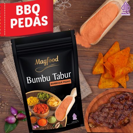 Magfood Bumbu Tabur Barbeque Pedas 1 Kg