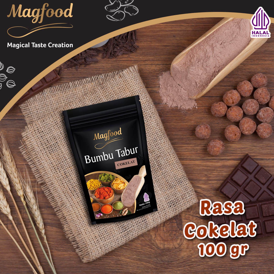 Bumbu tabur magfood cokelat 100gr