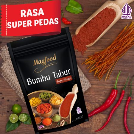 MAGFOOD BUMBU TABUR RASA SUPER PEDAS 100 GRAM