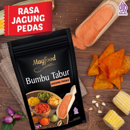 MAGFOOD BUMBU TABUR JAGUNG PEDAS 100 GRAM